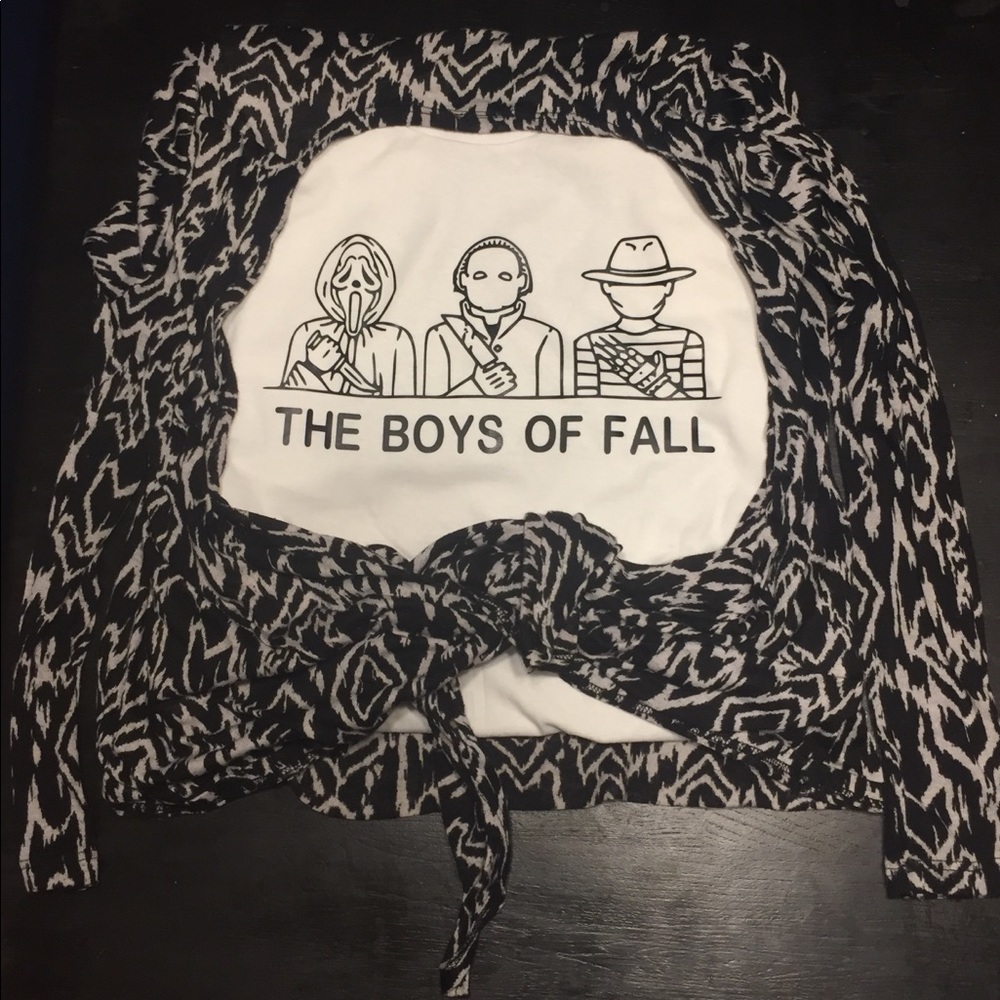 Custom Horror Halloween Shirt. The Boys of Fall